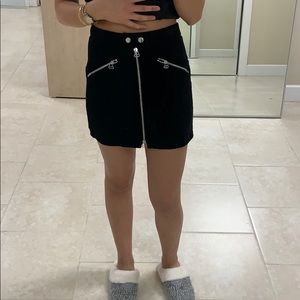 Rag & Bone suede skirt